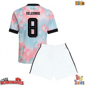 Belgium Youri Tielemans #8 Replica Away Stadium Kit for Kids World Cup 2026 Short Sleeve (+ pants)
